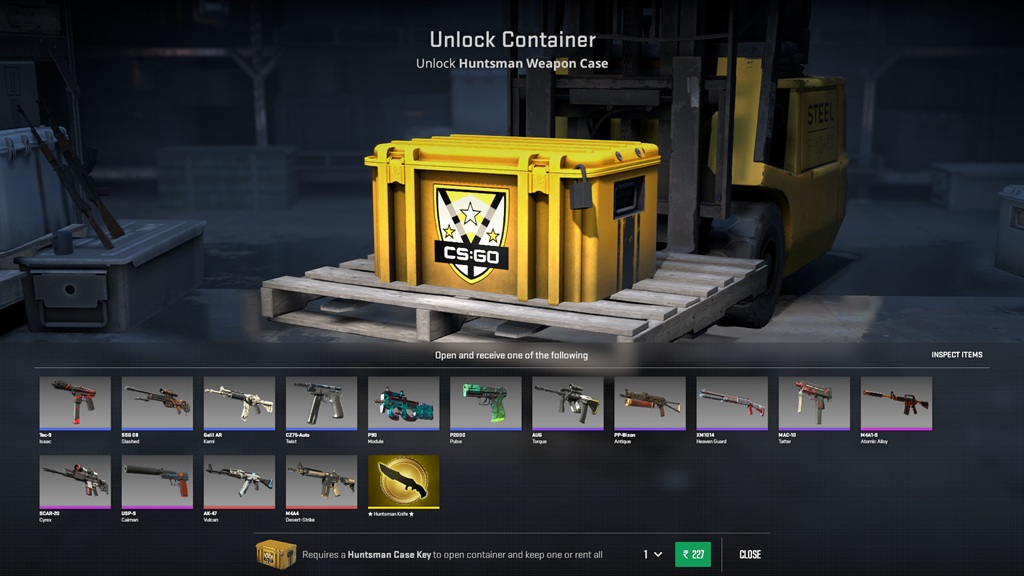 Huntsman Weapon Case