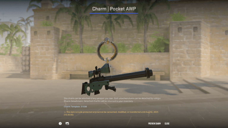 Charm | Pocket AWP