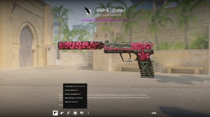 USP-S | Cortex [WW] (Well-Worn)