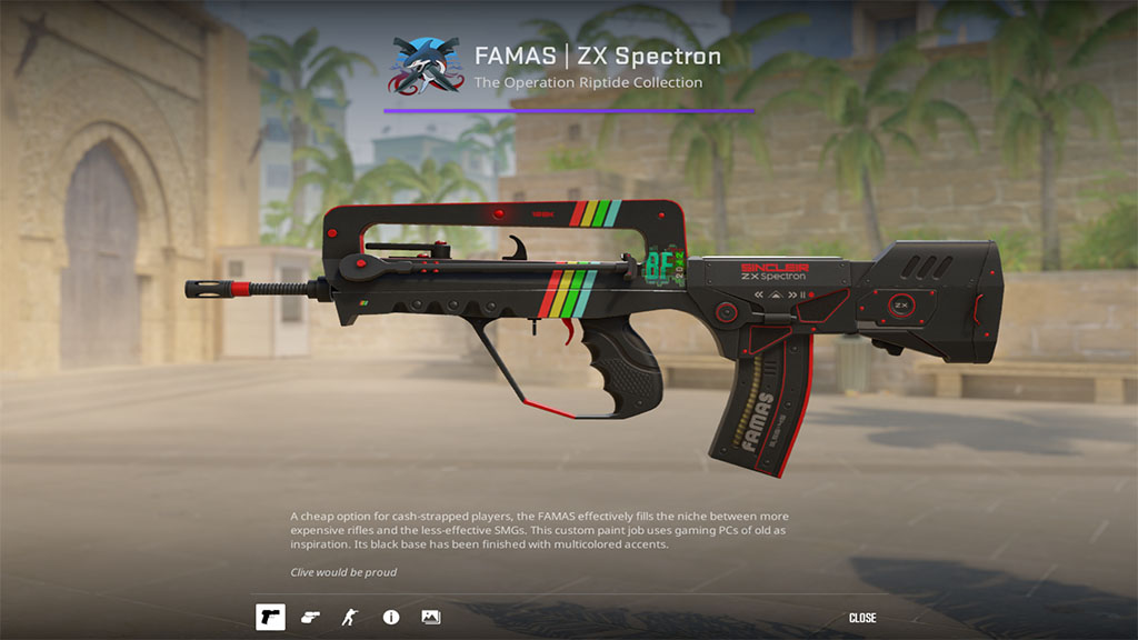 FAMAS | ZX Spectron [FT] (Field-Tested)