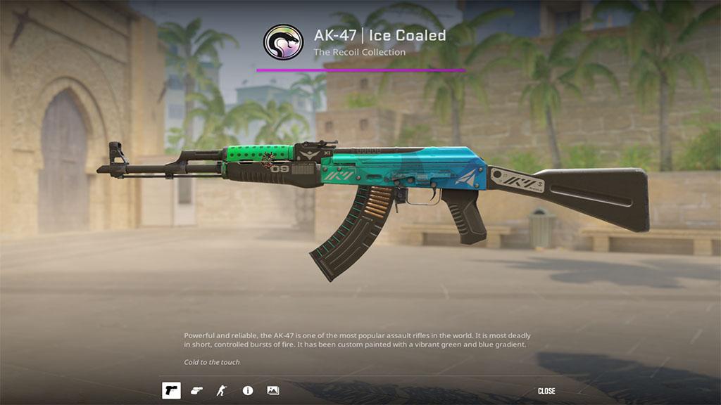 AK-47 | Ice Coaled [FT] (Field-Tested)