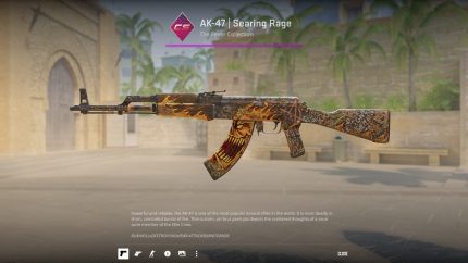 AK-47 | Searing Rage [FT] (Field-Tested)