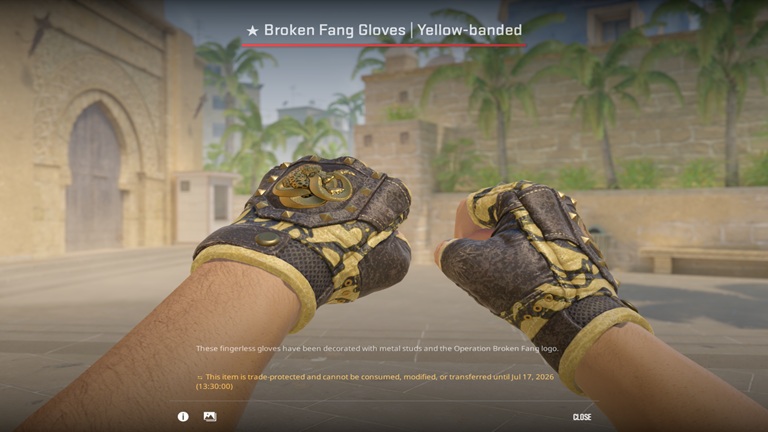 ★ Broken Fang Gloves | Yellow-banded