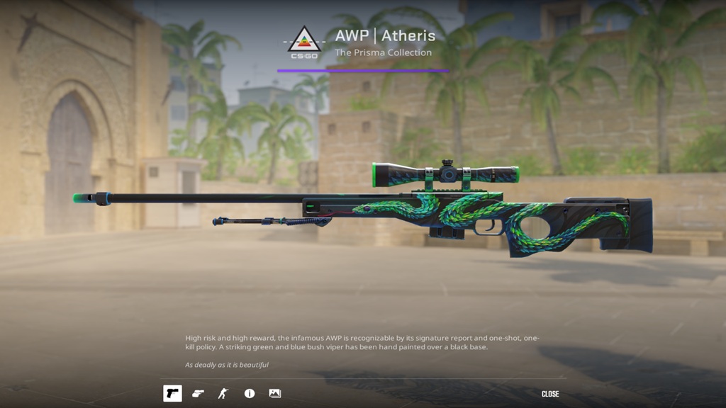 AWP | Atheris [MW] (Minimal Wear)